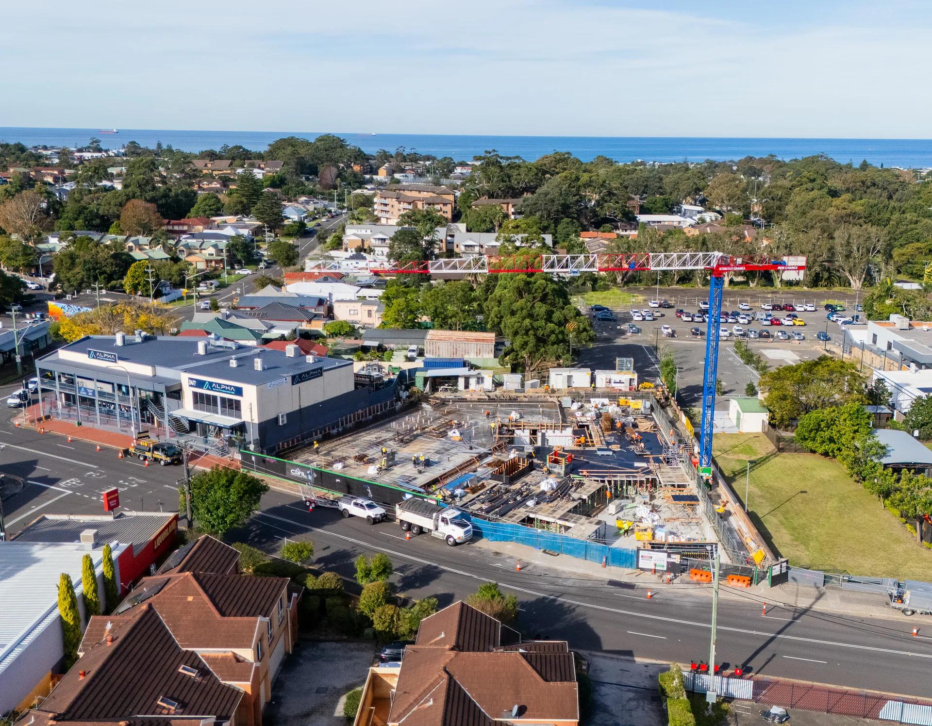 Woonona Combeda construction